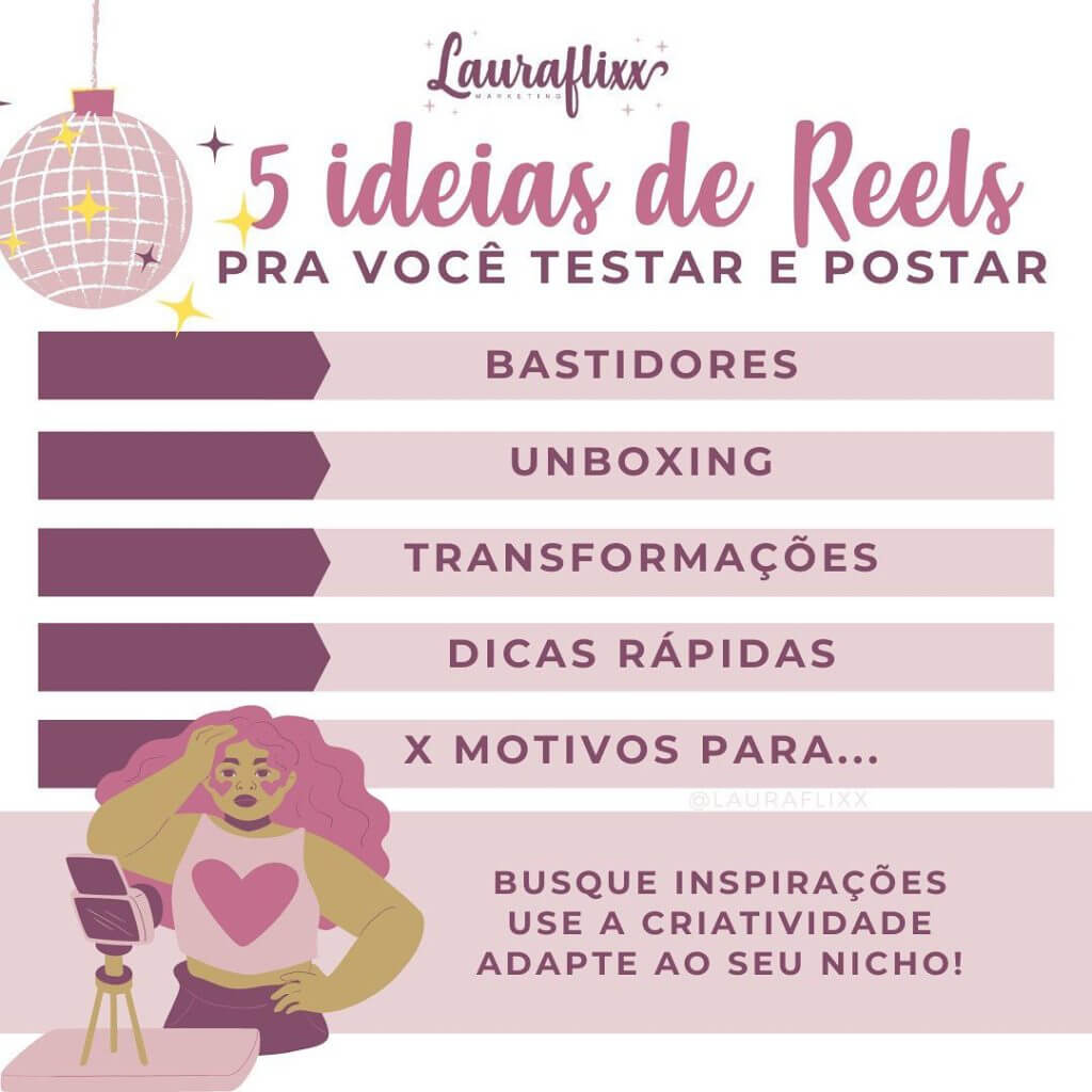 Ideias para Reels Instagram