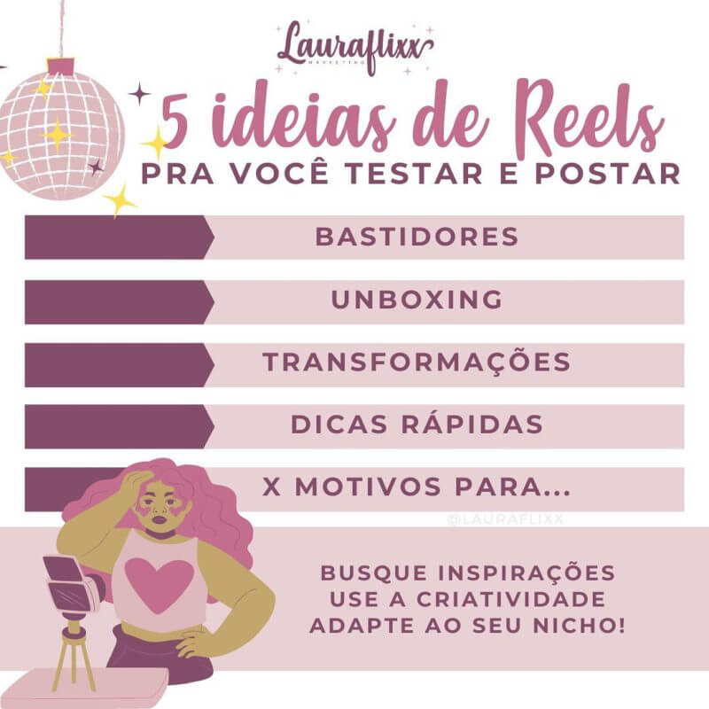 Ideias para Reels Instagram