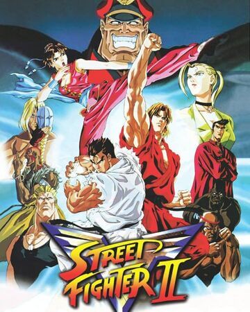 Street Fighter II V videogame anime