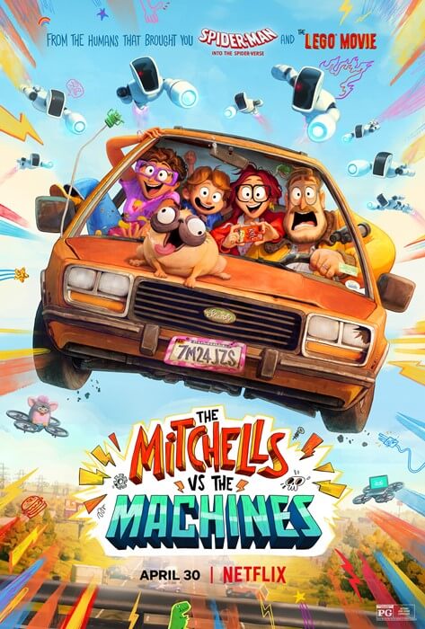 Netflix Mitchells Animação Animated Movie
