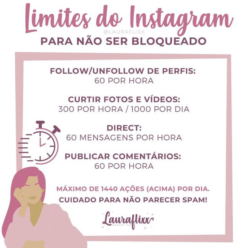 limites instagram bloqueio