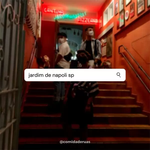 Comida de Ruas: Jardim de Napoli