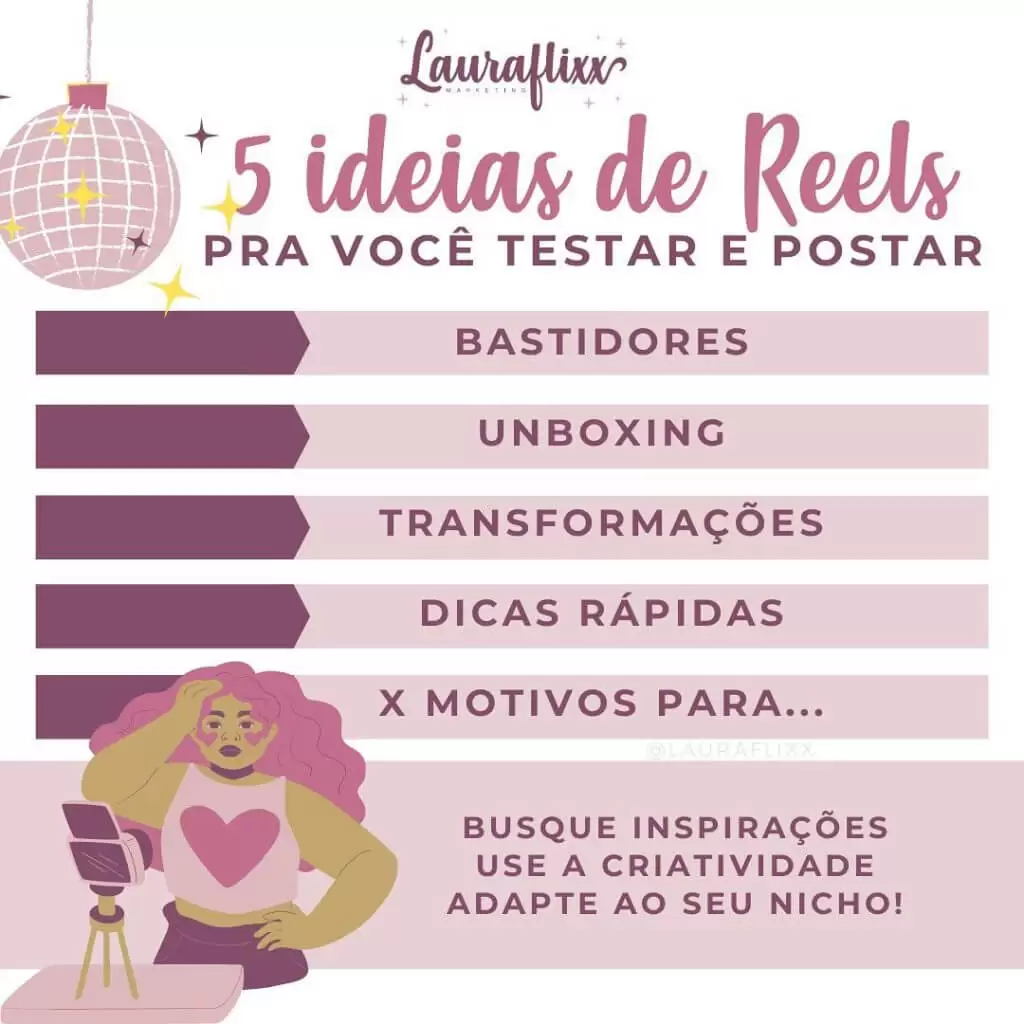 Ideias para Reels Instagram