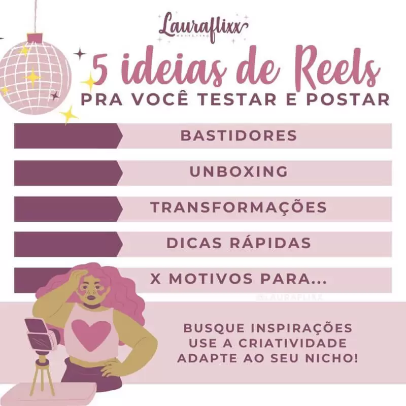 Ideias para Reels Instagram